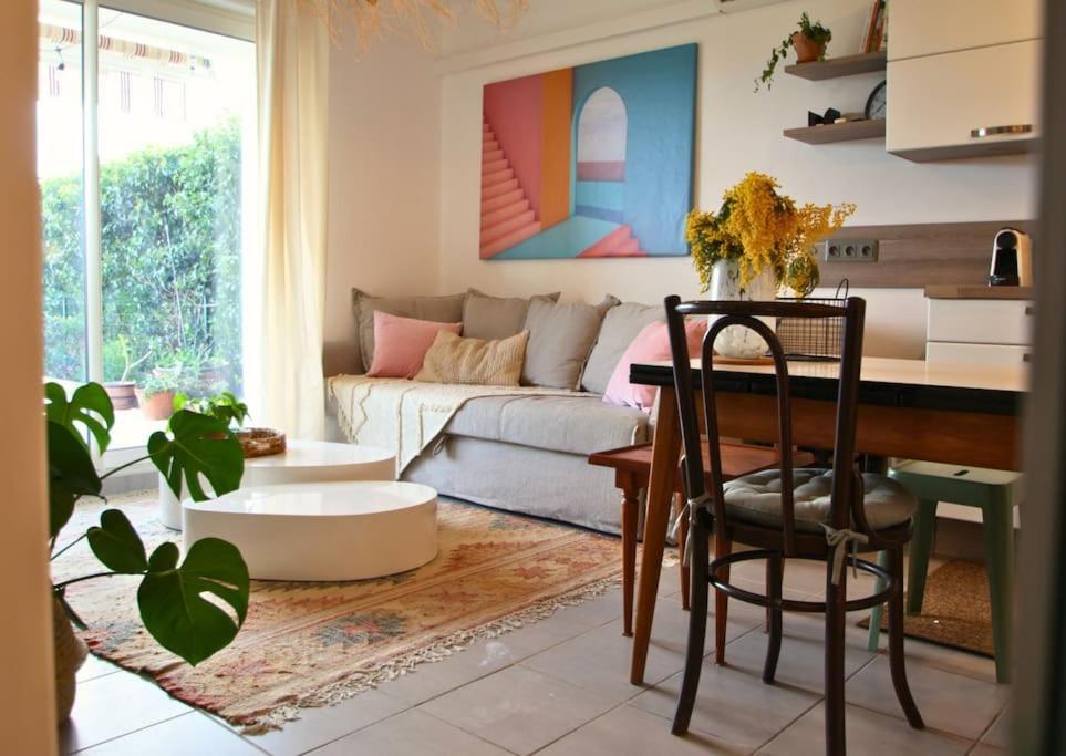 Cosy Appartement Entre Vignes Et Garrigue Avec Piscine Péret Exterior foto